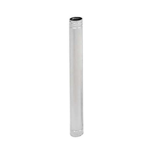 Pellet Vent Pro 3" - 24" Length (Galvalume Outer)